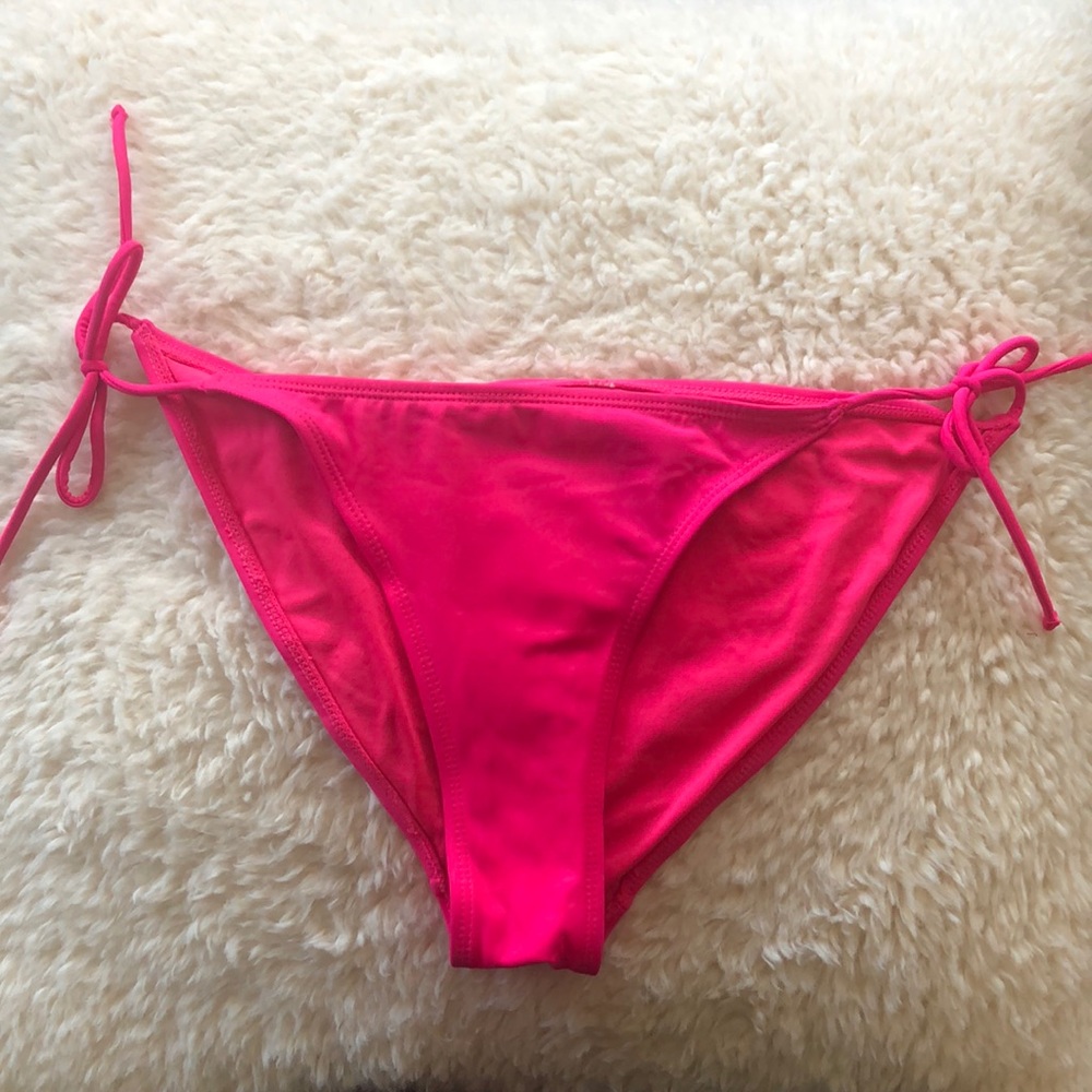 🌸 BOGO Hot Pink Adjustable Bikini Bottoms